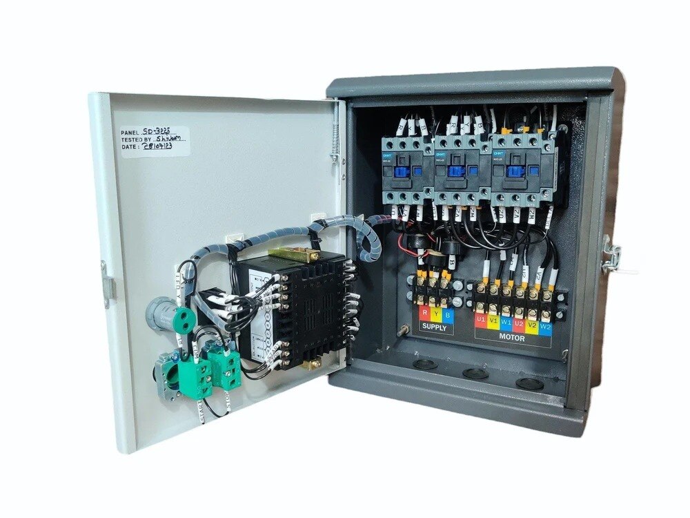 VENEX SD96 FULLY AUTOMATIC DIGITAL STAR DELTA CONTROL PANEL STARTER image 3