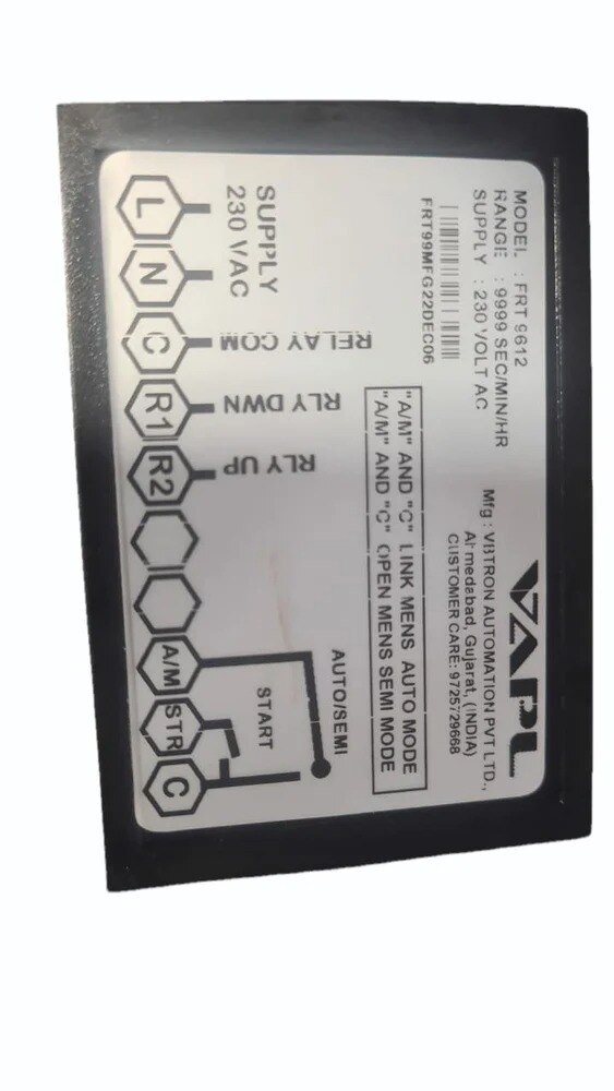 Venex Frt9612 Paper Plates Machine Timer image 3