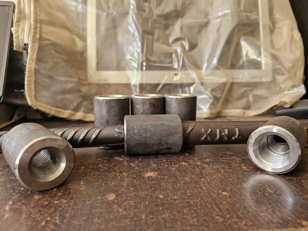 25 mm EN8D STEEL TMT Rebar Coupler image 3