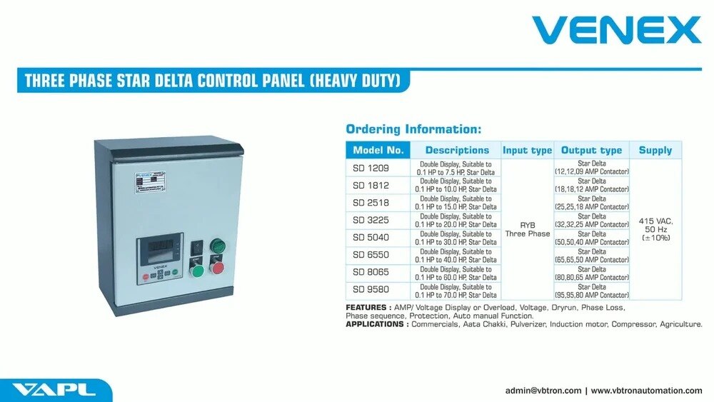VENEX SMART99 Motor Protection Device image 7