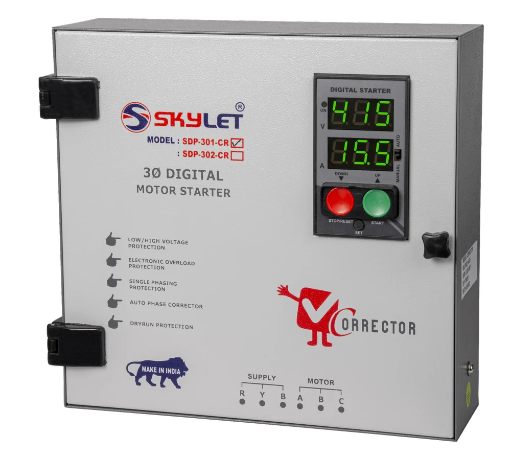 THREE PHASE DIGITAL STARTER (SDP-301-CR) image 2