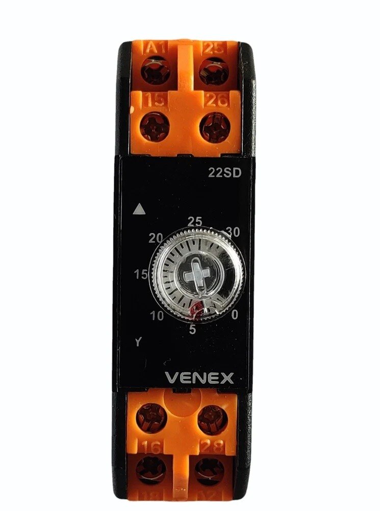 VENEX Din Rail star delta timer image 8