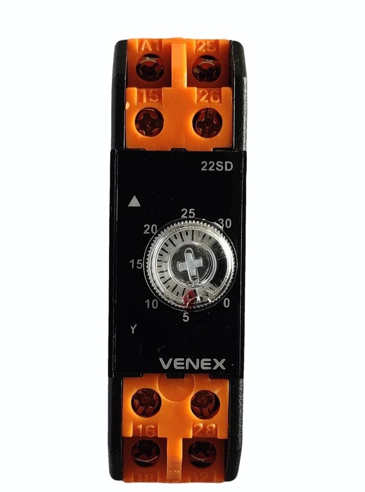 VENEX Din Rail star delta timer image 3
