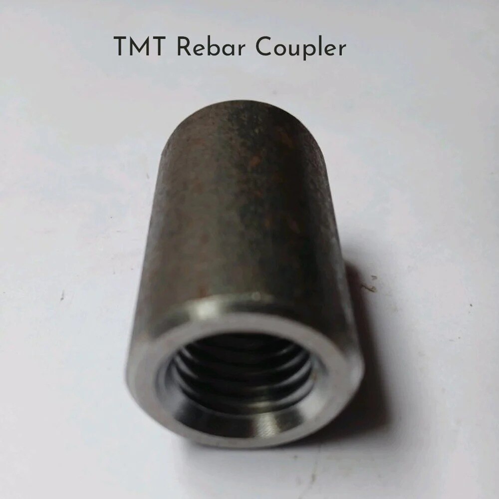 16mm EN8D STEEL TMT Rebar Coupler image 2