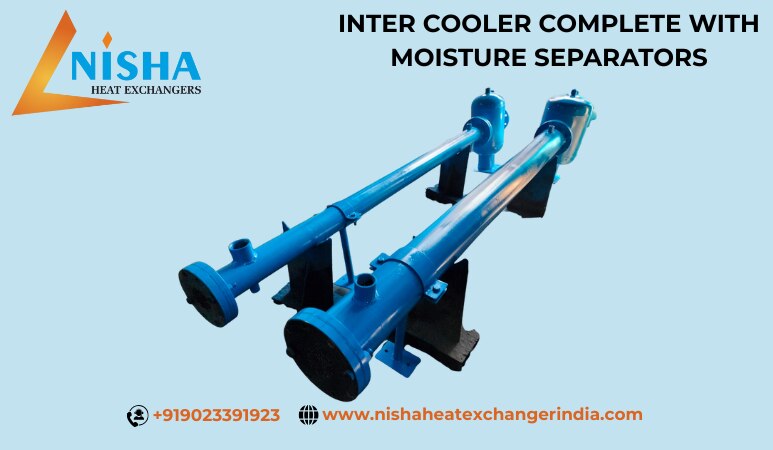 INTER COOLER COMPLETE WITH MOISTURE SEPARATORS image 2