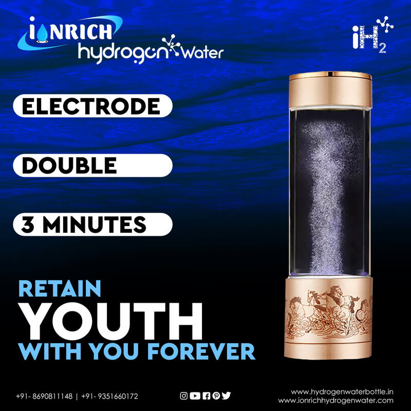 Hydrogen water bottle price in India  image 7