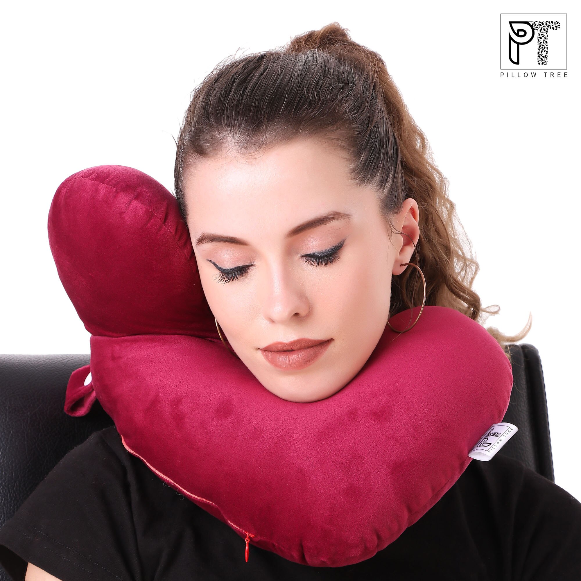 J Pillow Travel Pillow, Head, Chin and Neck Support image 4