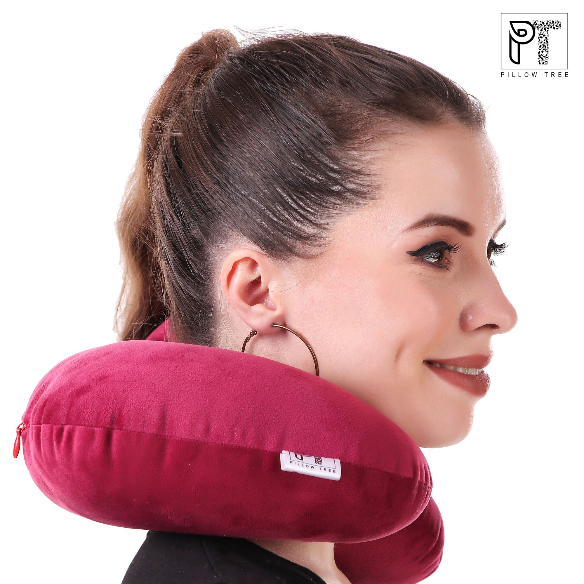J Pillow Travel Pillow, Head, Chin and Neck Support image 3