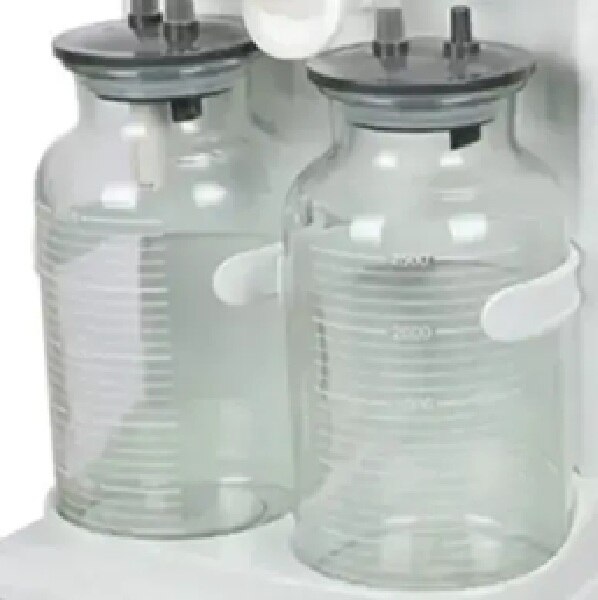 Replacement Glass Jar For Yuwell Suction Machine 7A-23D image 2