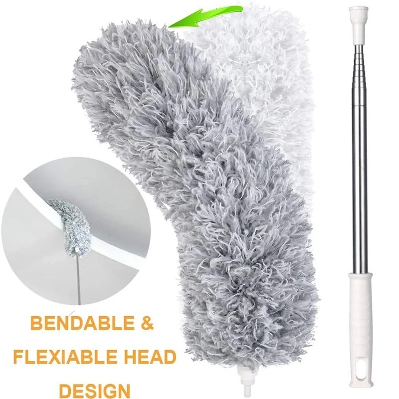 Microfiber Duster – 100-Inch Extendable Handle (1279) image 7