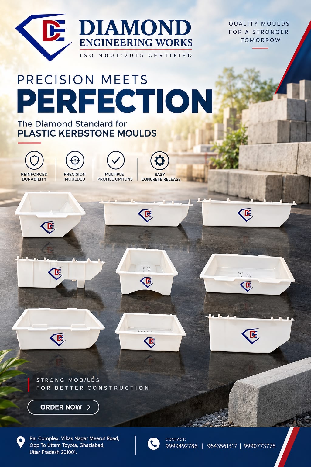 Concrete Kerbstone Mould image 4