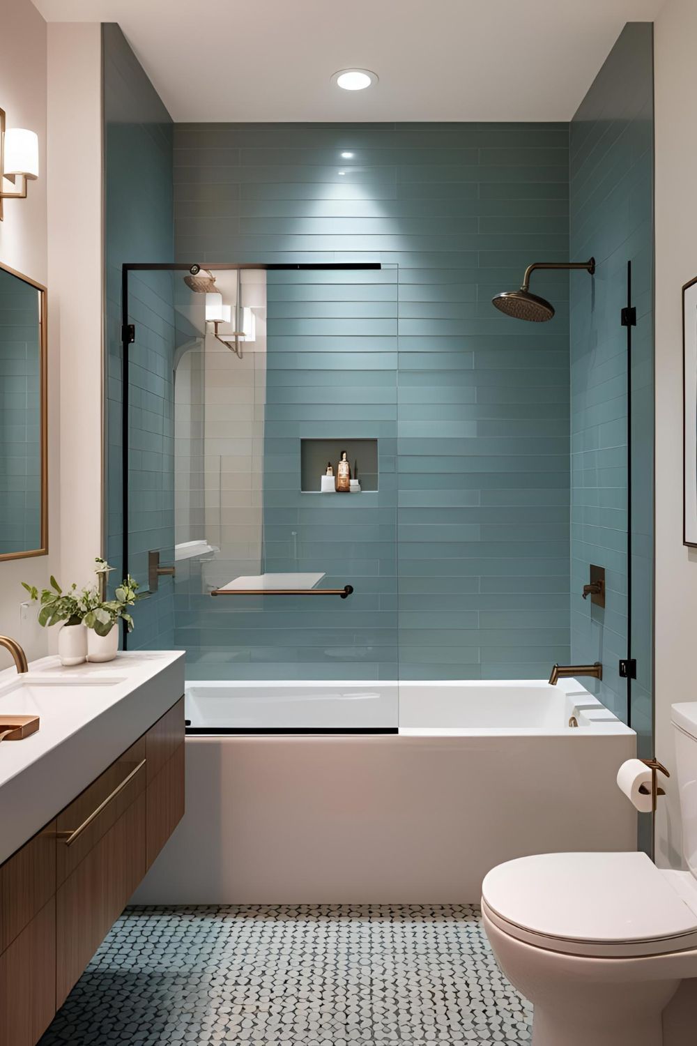 Bathroom Interior Decoration for Beautiful and Practical Spaces image 3