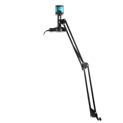 1080P HD-MI USB Industrial Camera  150x Lens Fold Bracket Remote 4K Electronic  Digital Microscope for Soldering Microscope  image 3