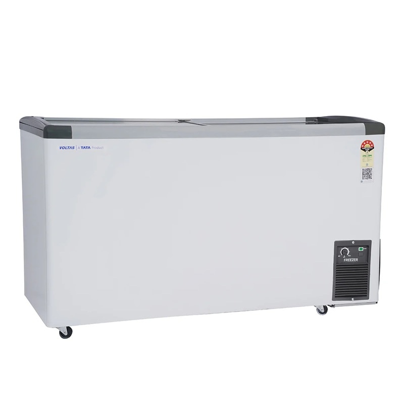 Voltas Flat Glass Top Freezer GT440GA5-PL-W-G3 - 326 Liters, 5 Star image 4