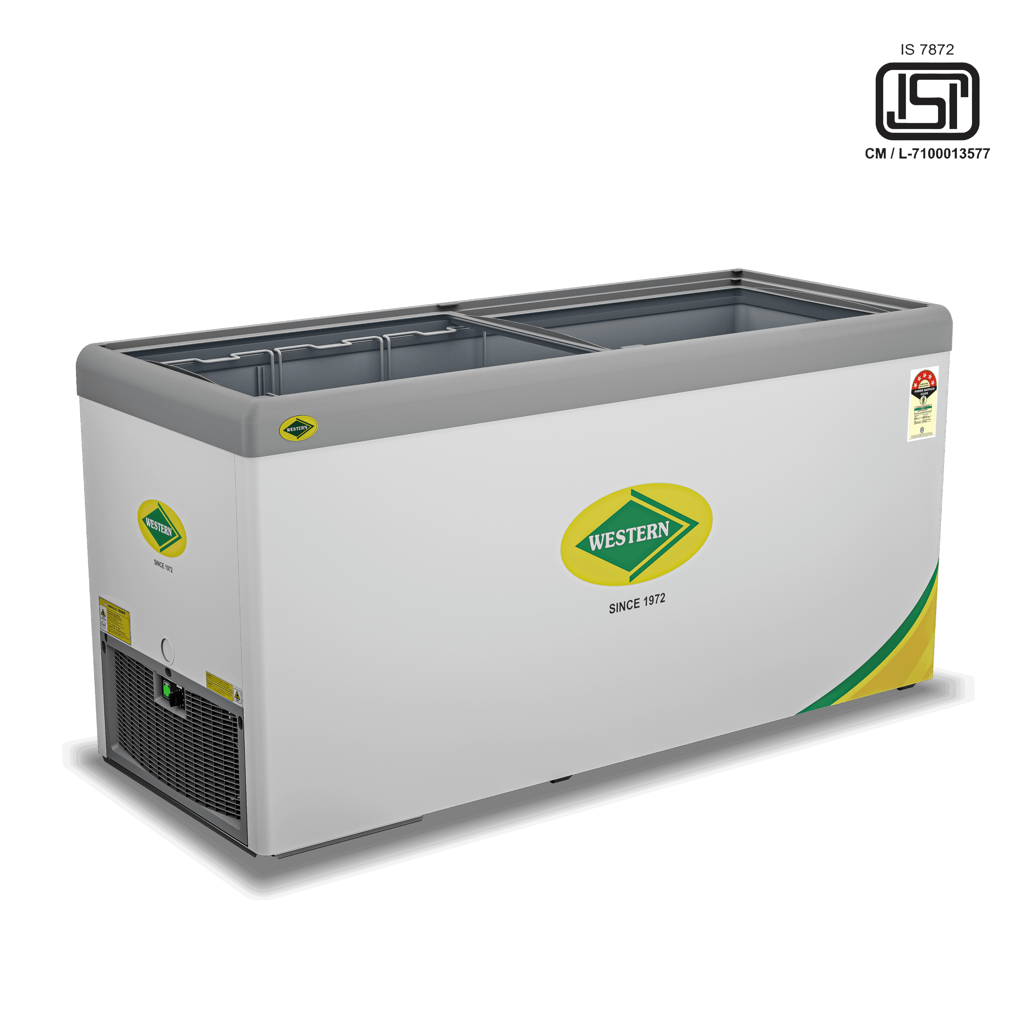 Wester Deep Freezer Glass Top F550GL23 image 2