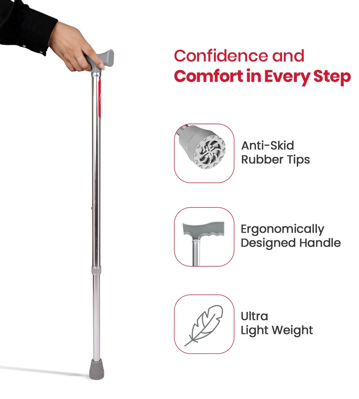 Single Leg Walking Stick image 3