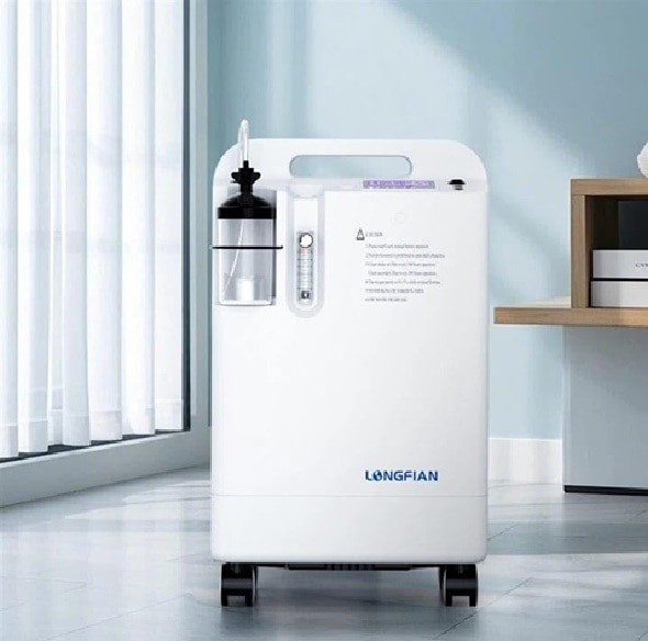 Longfian Oxygen Concentrator 5 Litres for Home - JAY-5CW - Above 93% / 2 Years warrenty image 5