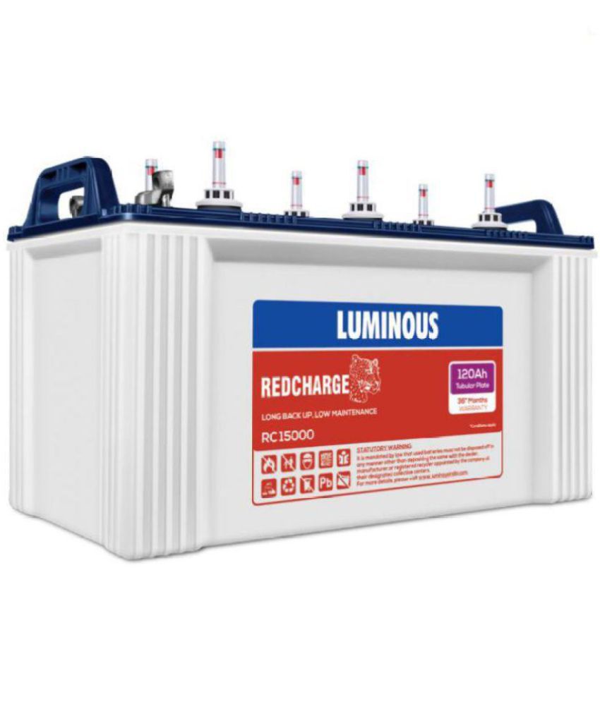  Red Charge RC15000 120Ah Tubular Battery Tubular Inverter Battery  image 2