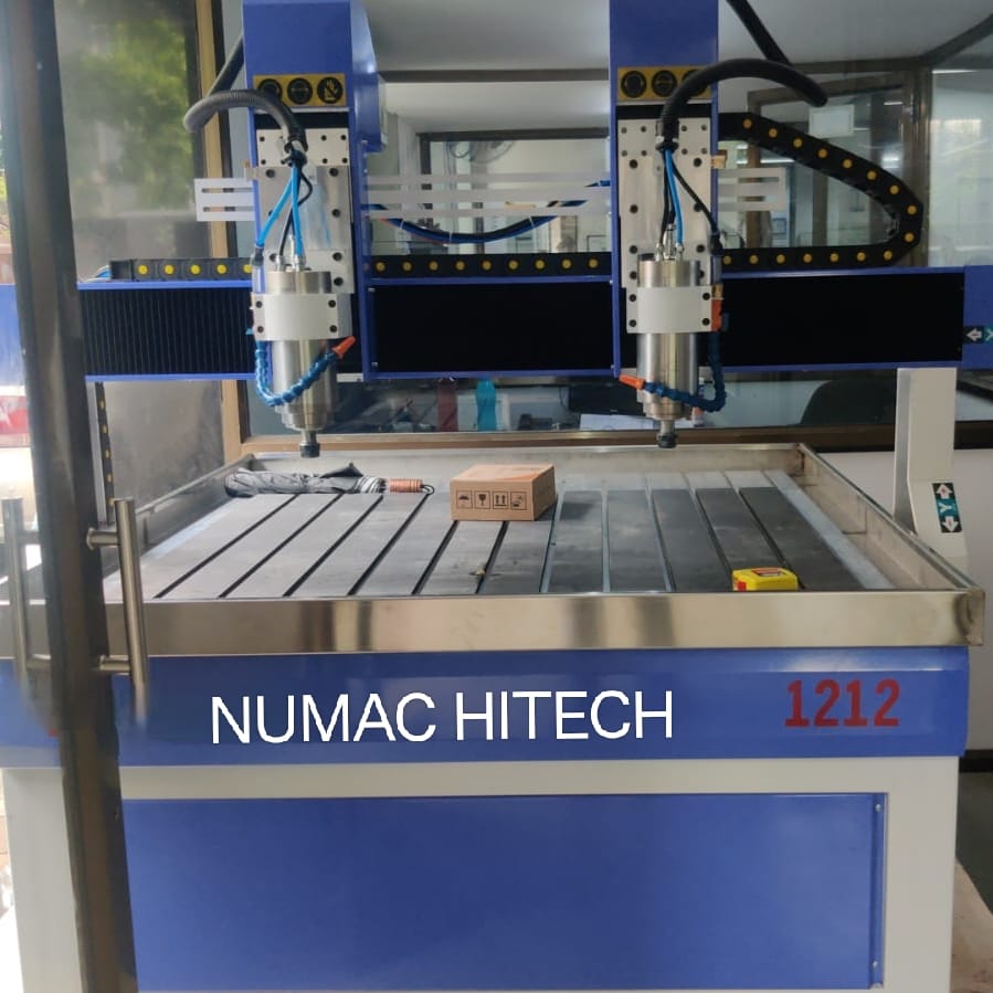 Double Spindle Wod CNC Router Machine in Maharashtra image 2