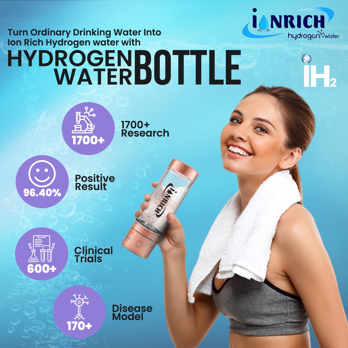 IONRICH HYDROGEN WATER BOTTLE image 4