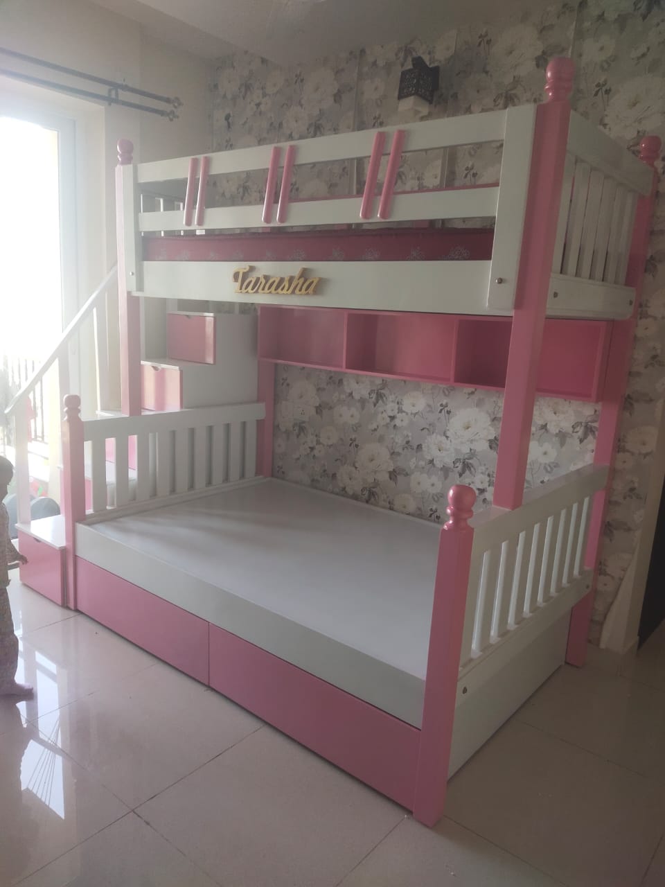 Wooden Bunk Bed image 2