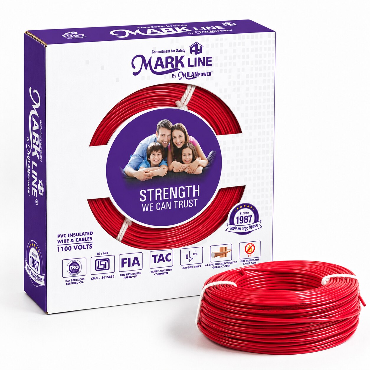 0.75 MM M/S MARK LINE HOUSE WIRE image 3