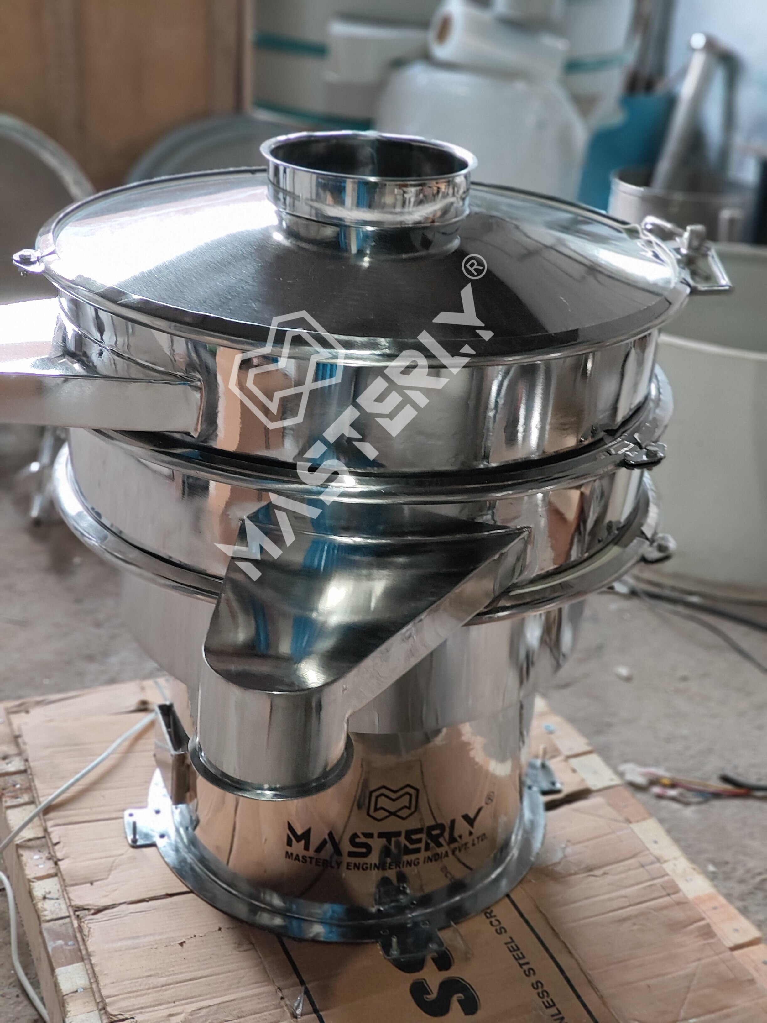 Moringa Powder Vibro Sifter Manufacturer in India image 4