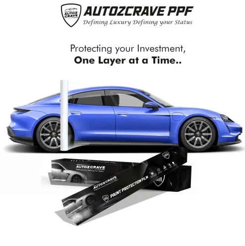PPF AUTOZCRAVE (EM-180) MATTE PAINT PROTECTION FILM TPU WITH 5 YEAR ONLINE WARRANTY image 6