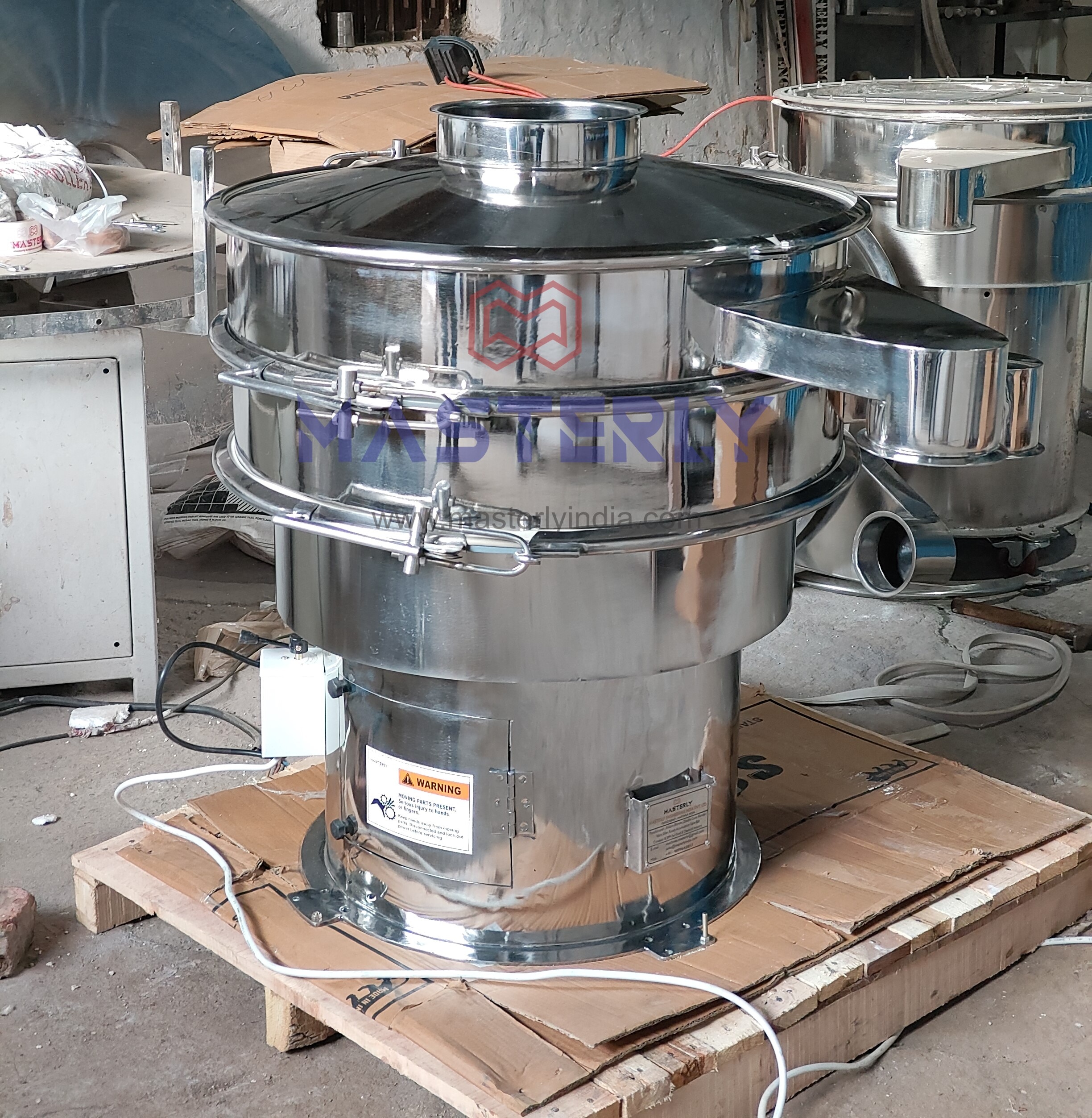 Moringa Powder Vibro Sifter Manufacturer in India image 5