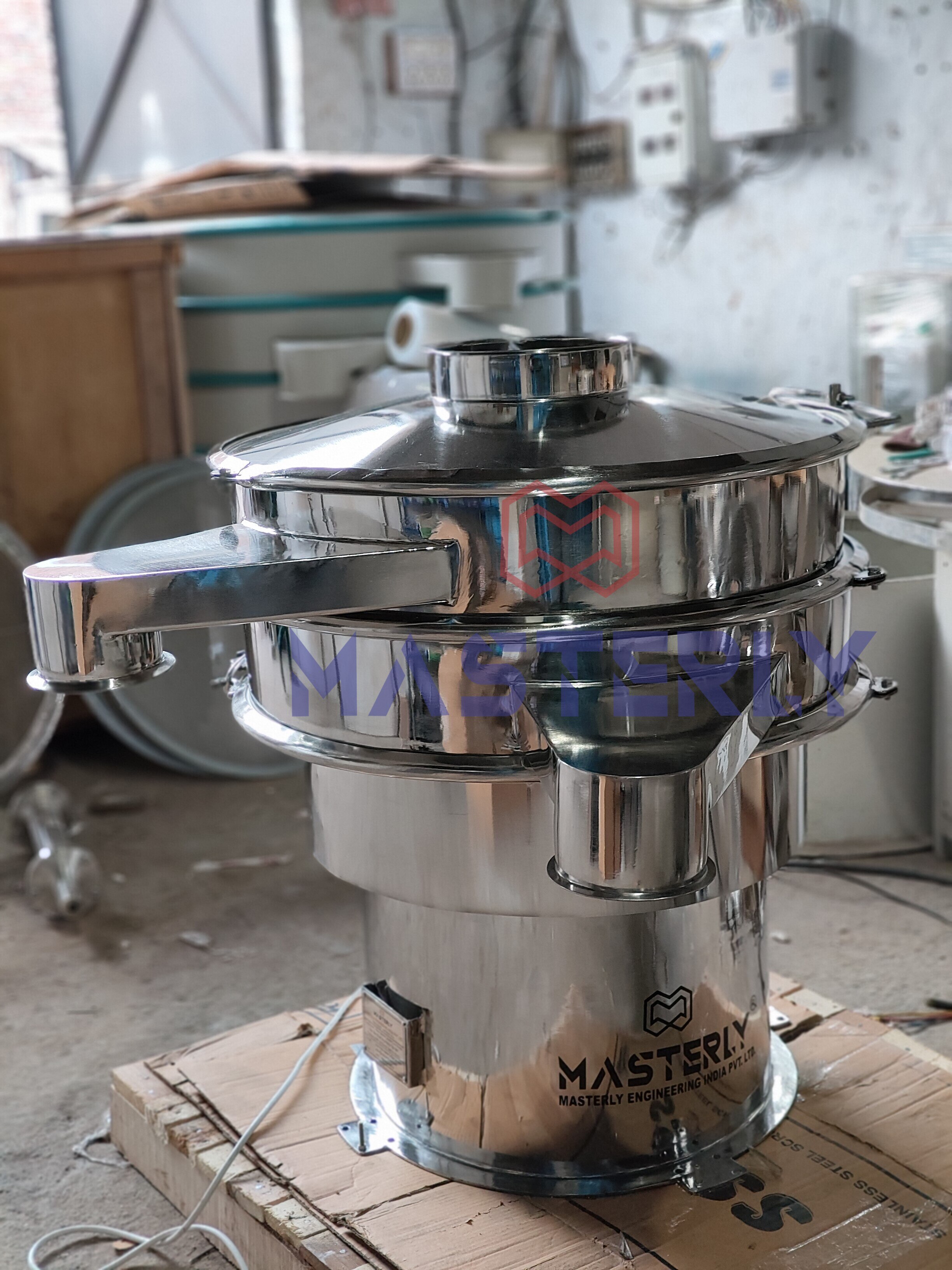Moringa Powder Vibro Sifter Manufacturer in India image 2