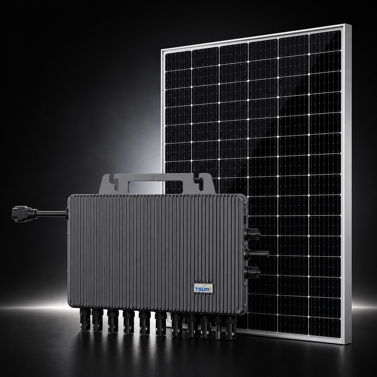 TSUN 6kW Three Phase Microinverter with 1 Meter Structure image 2