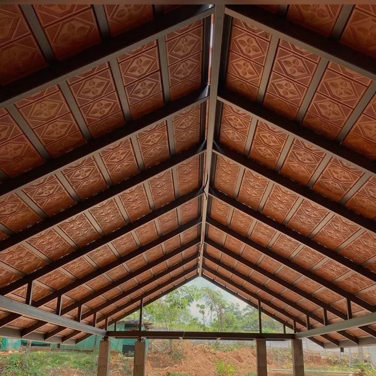 Mongolian Tiles Roofing Shed image 2