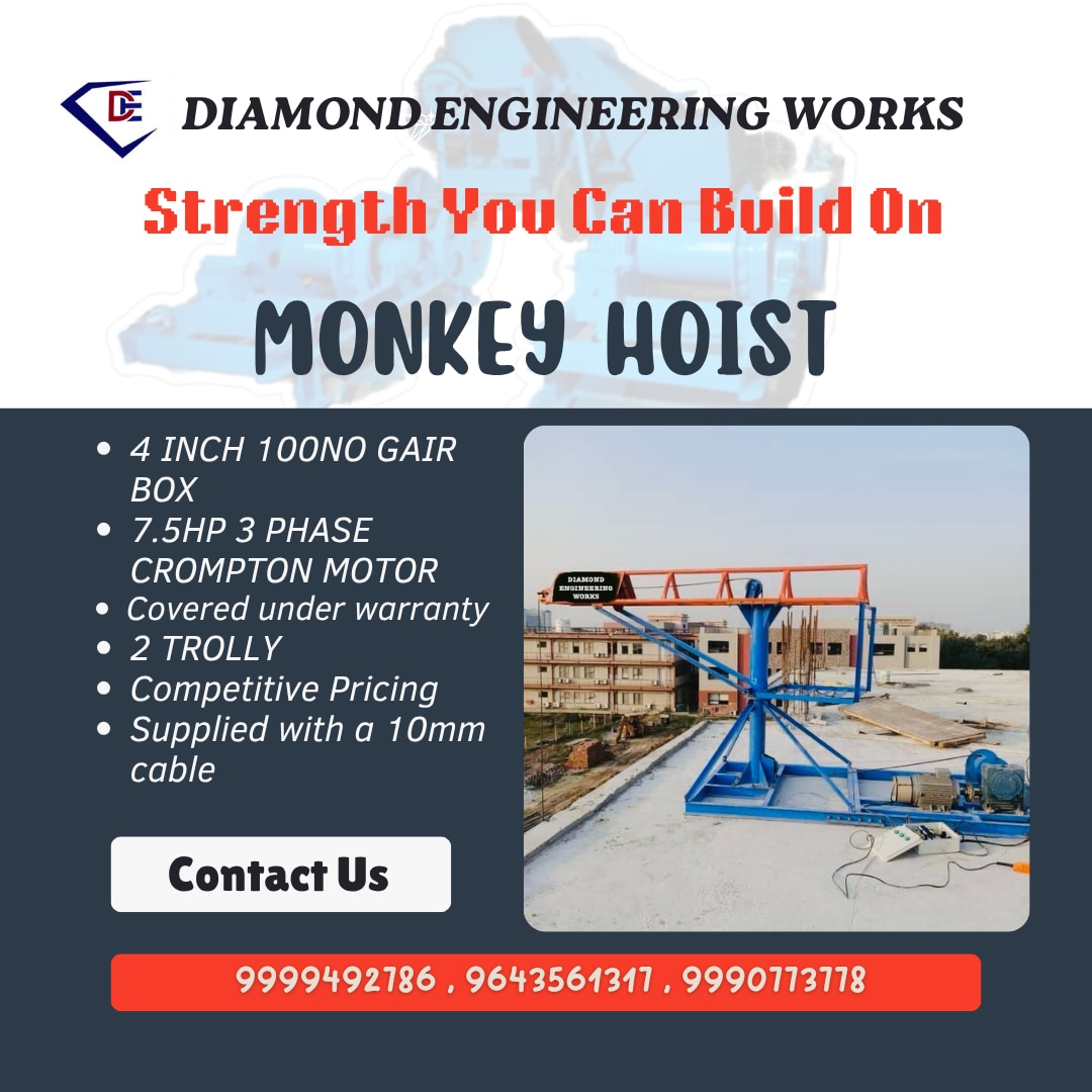 MONKEY HOIST MACHINE image 5