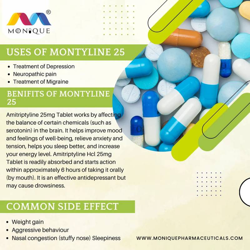 Amitriptyline Hydrochloride Tablets IP 25 mg image 3