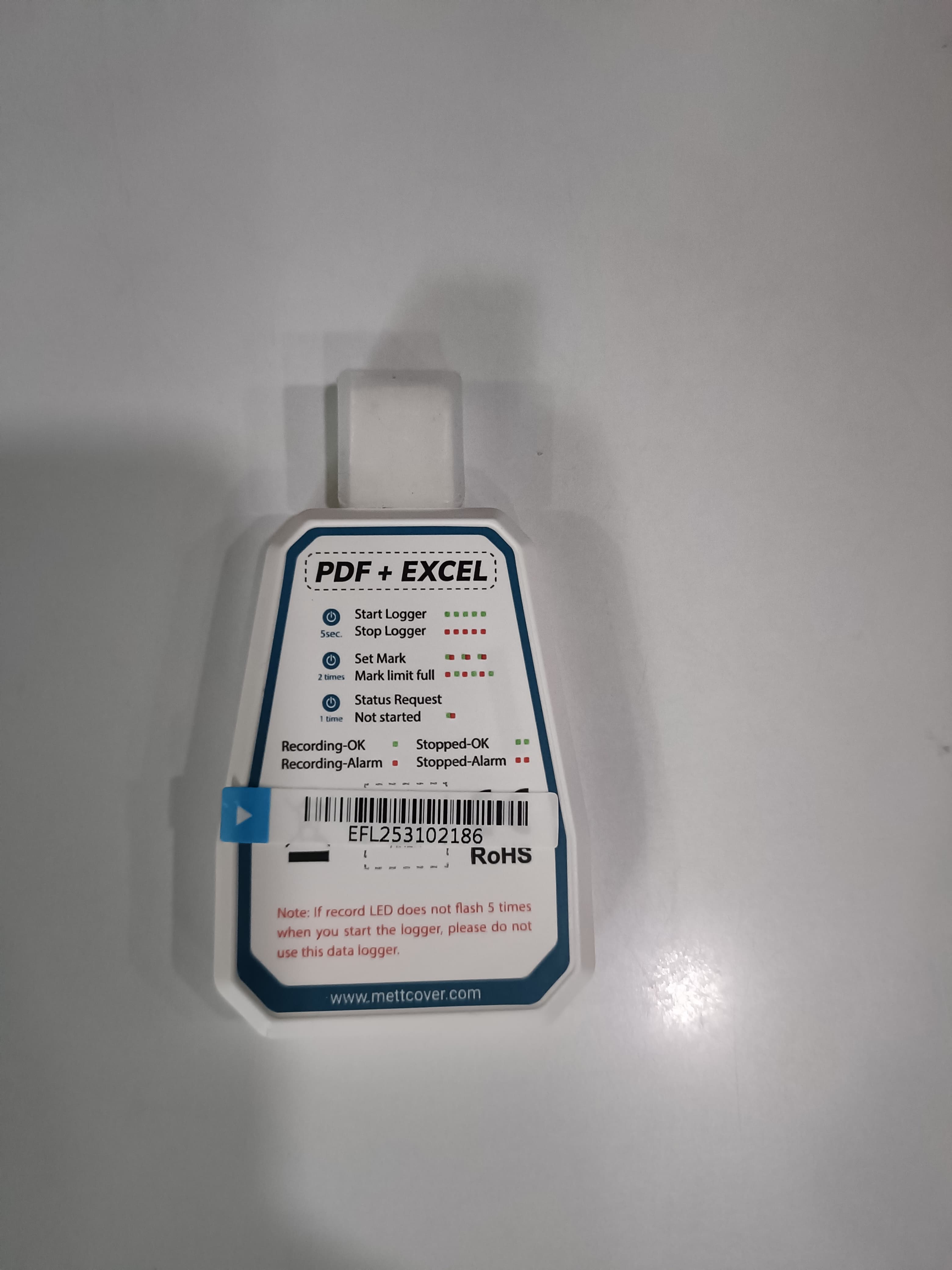 SINGLE USE DATALOGGER  MT-2 image 2