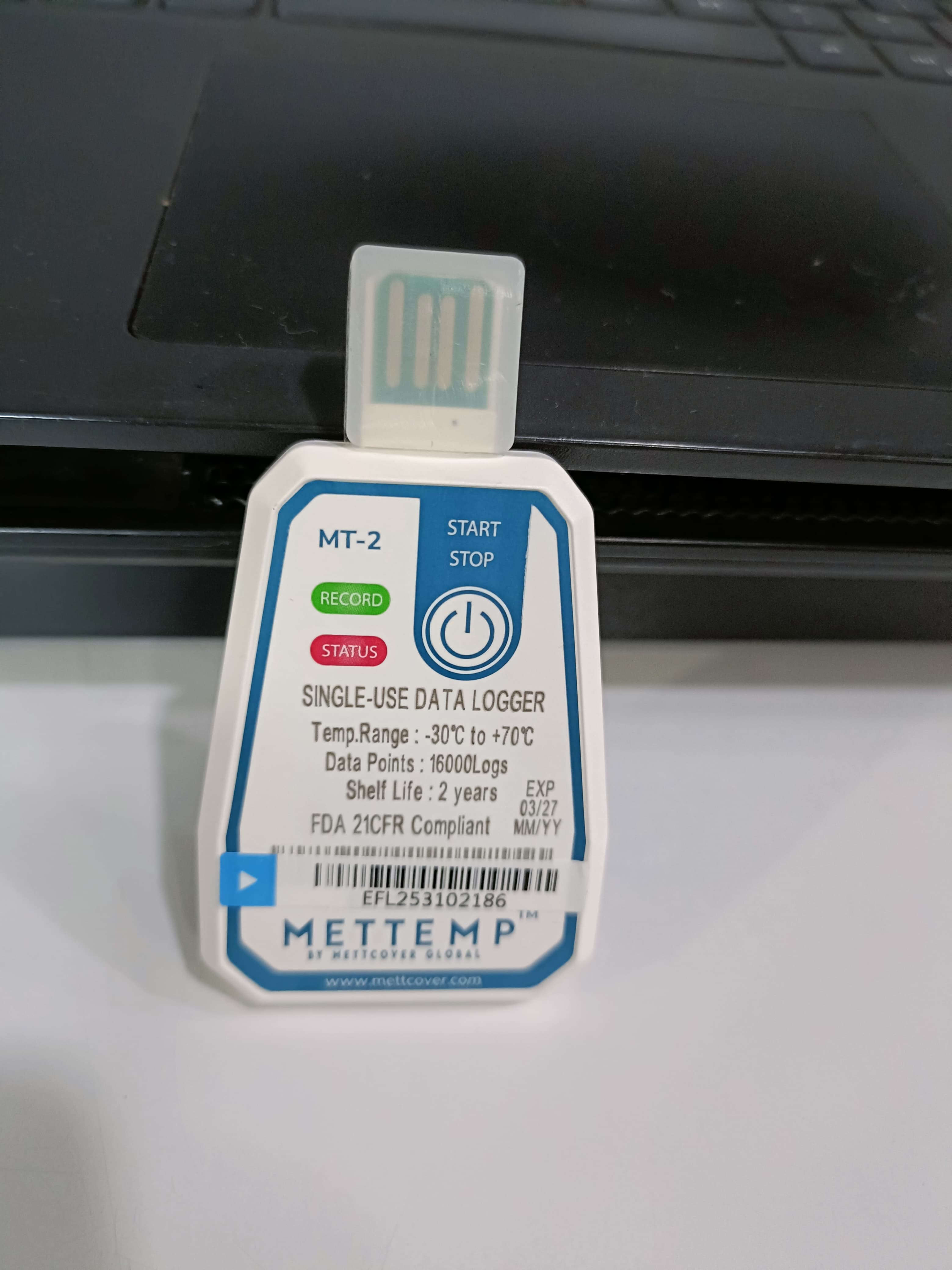 SINGLE USE DATALOGGER  MT-2 image 3