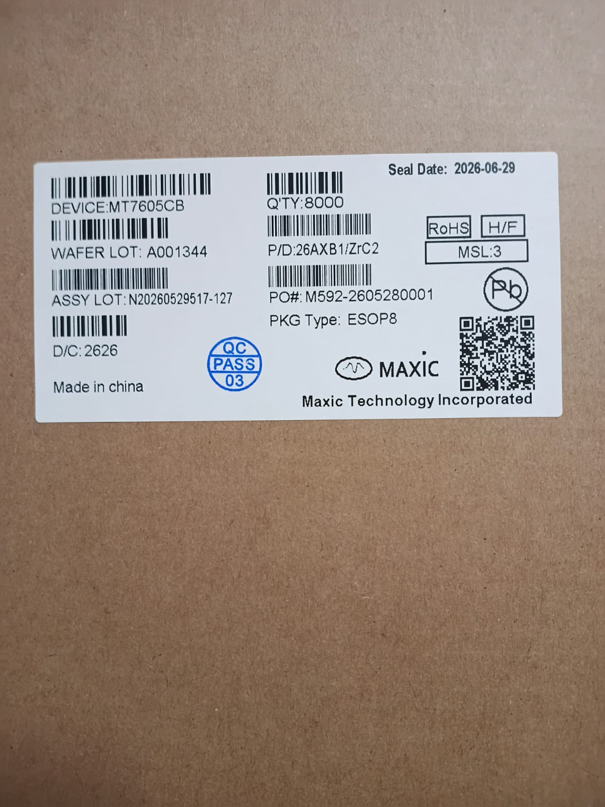 MT7605CB LED Driver IC image 2