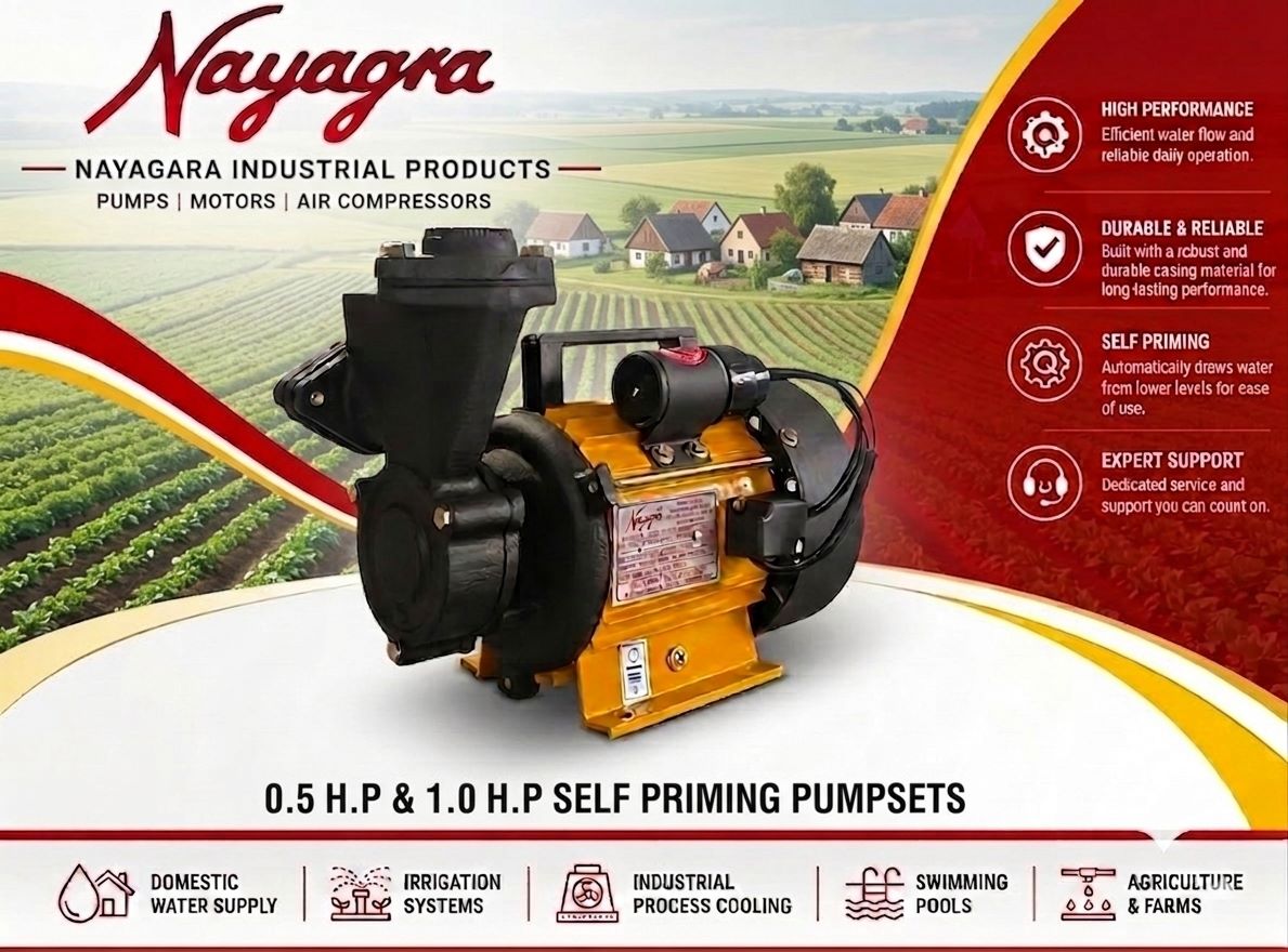 Self Priming Monoblock Pumpset image 2