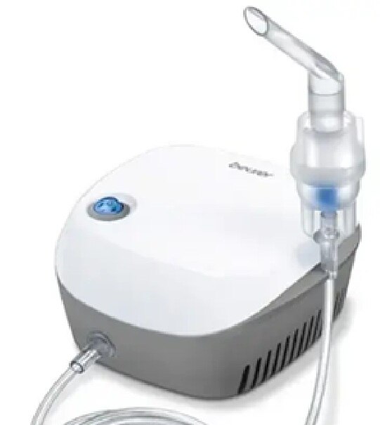 Beurer Nebulizer, German Technology (IH18), white (IH 18) with 2 mask image 2