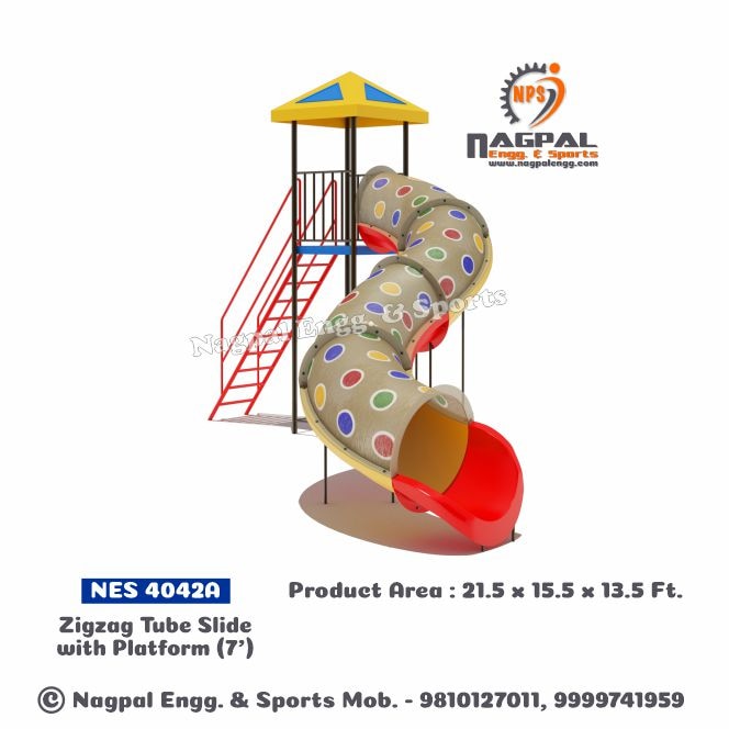 Zig Zag Tube Slide image 2