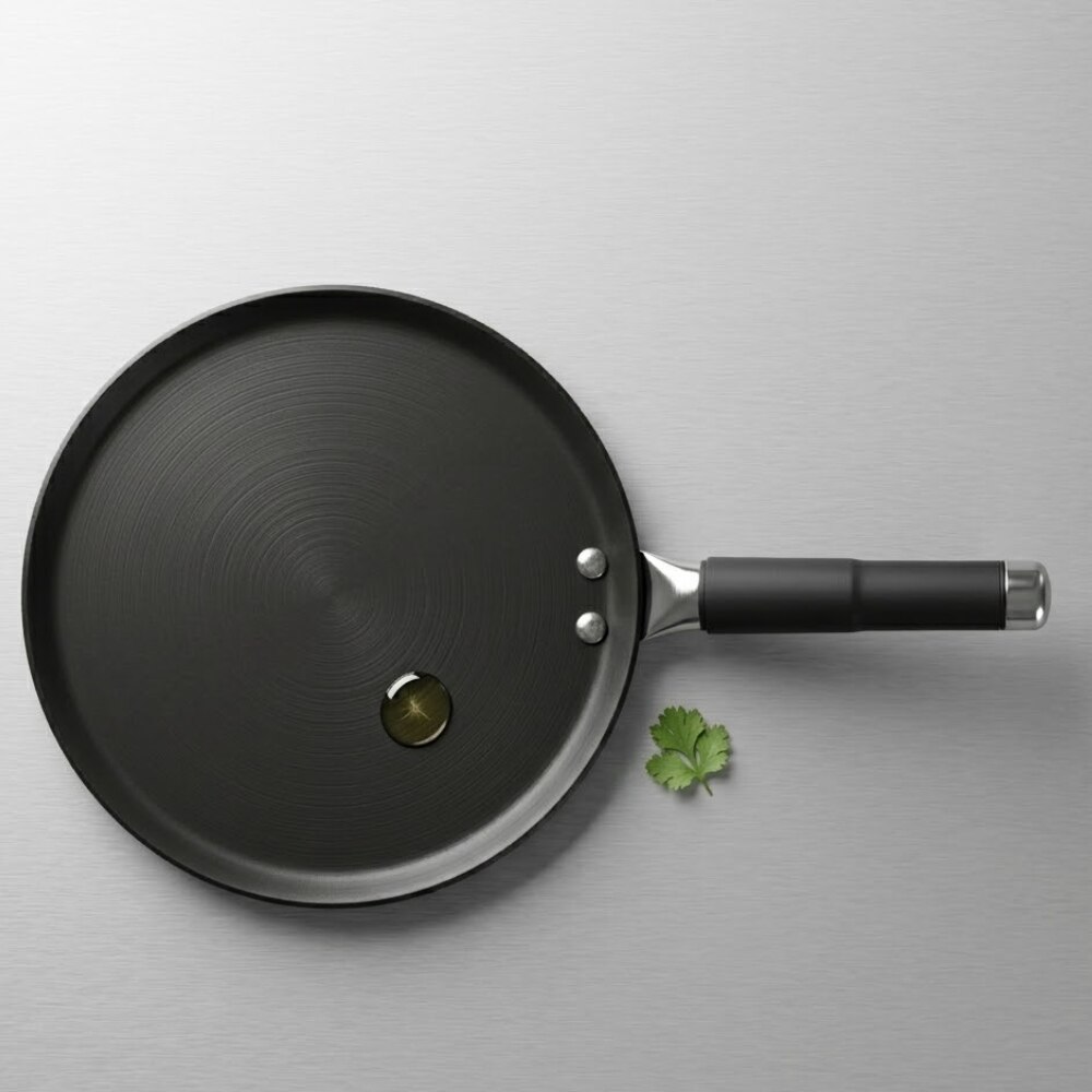 Daachi Enamel Coated Black Dosa Tawa image 4