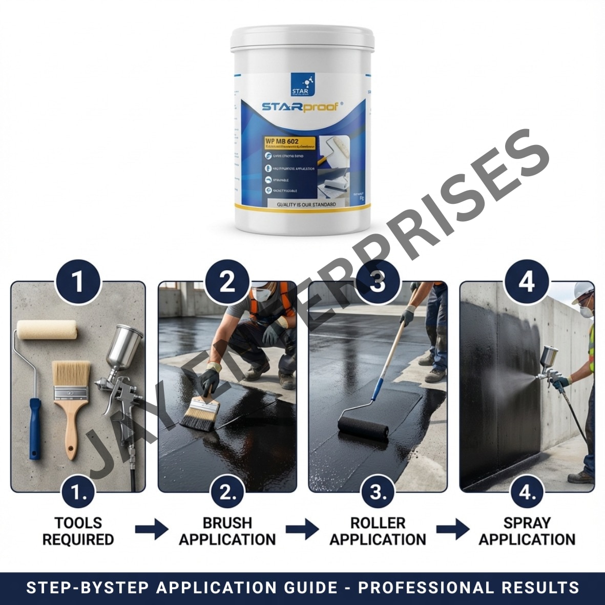 Waterproofing Coating 5kg– Flexible, Durable Protection for Roofs, Foundations image 2