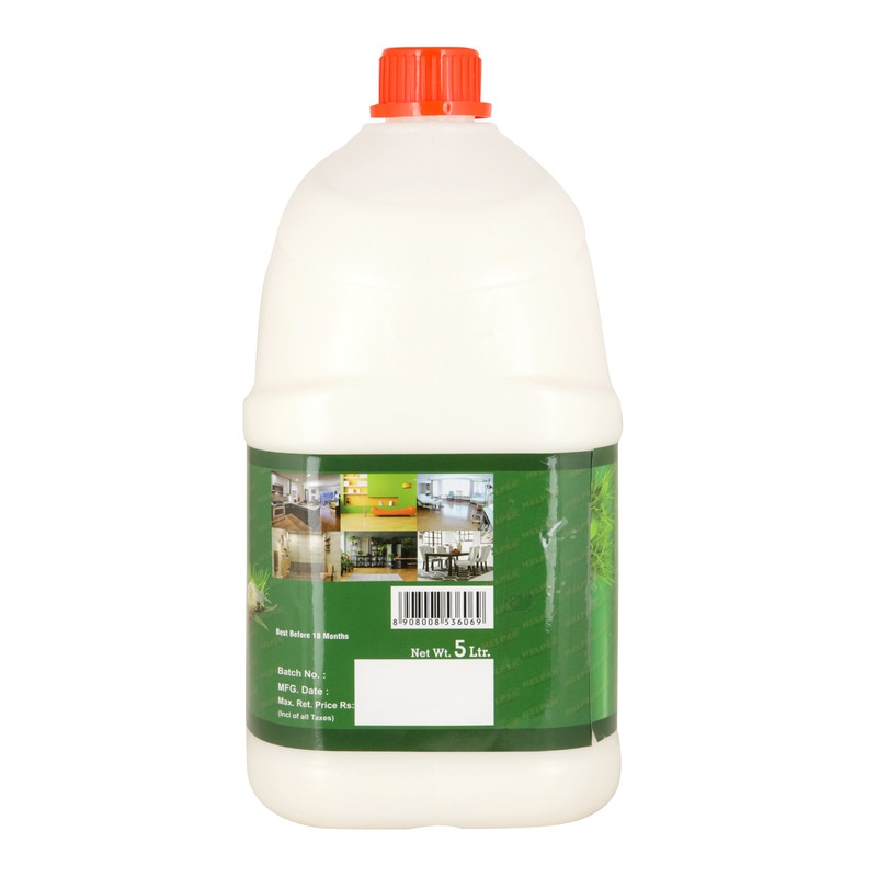 Herbal Scented Phenyle, Nilgiri Lemon Grass - 5 Liter Can image 2