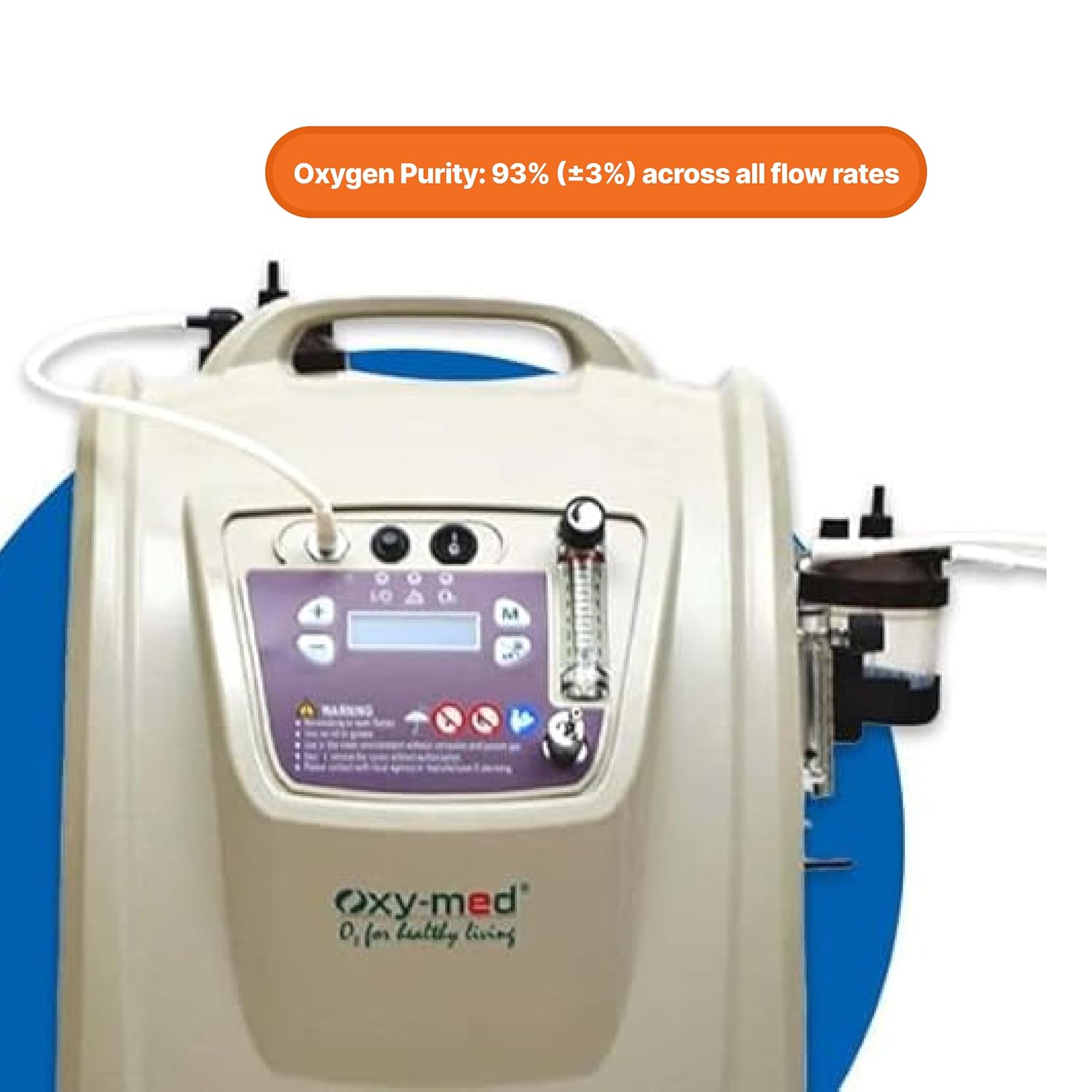 OxyMed 10 LPM Oxygen Concentrator image 3