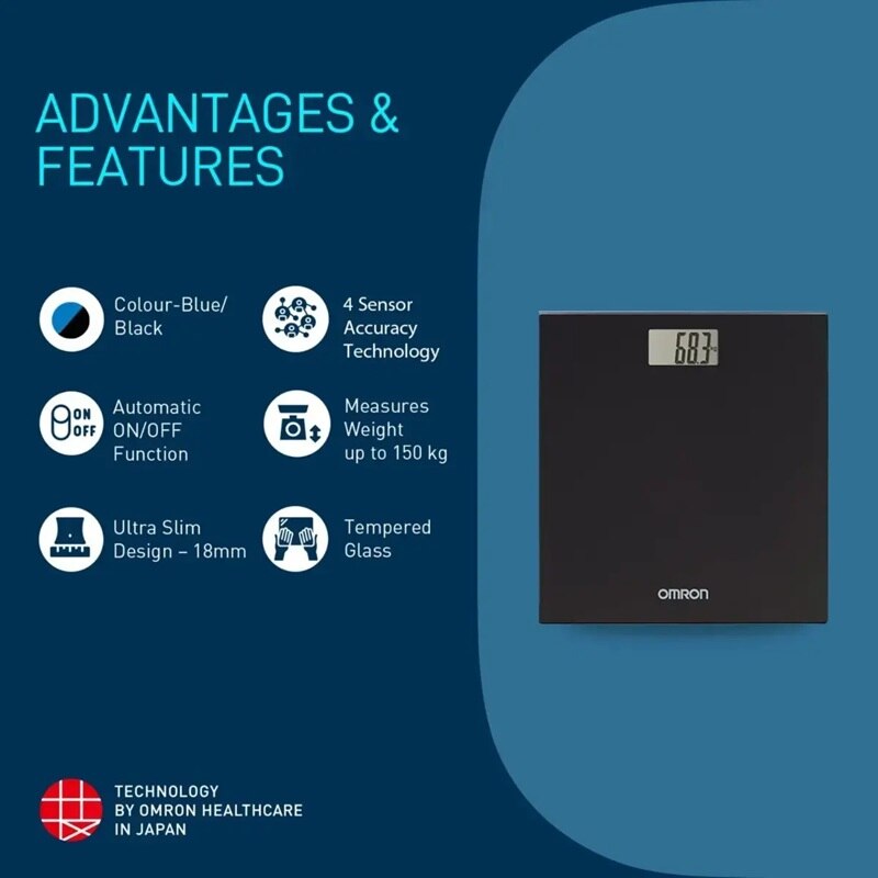 Omron HN 289 Digital Weighing Scale image 3