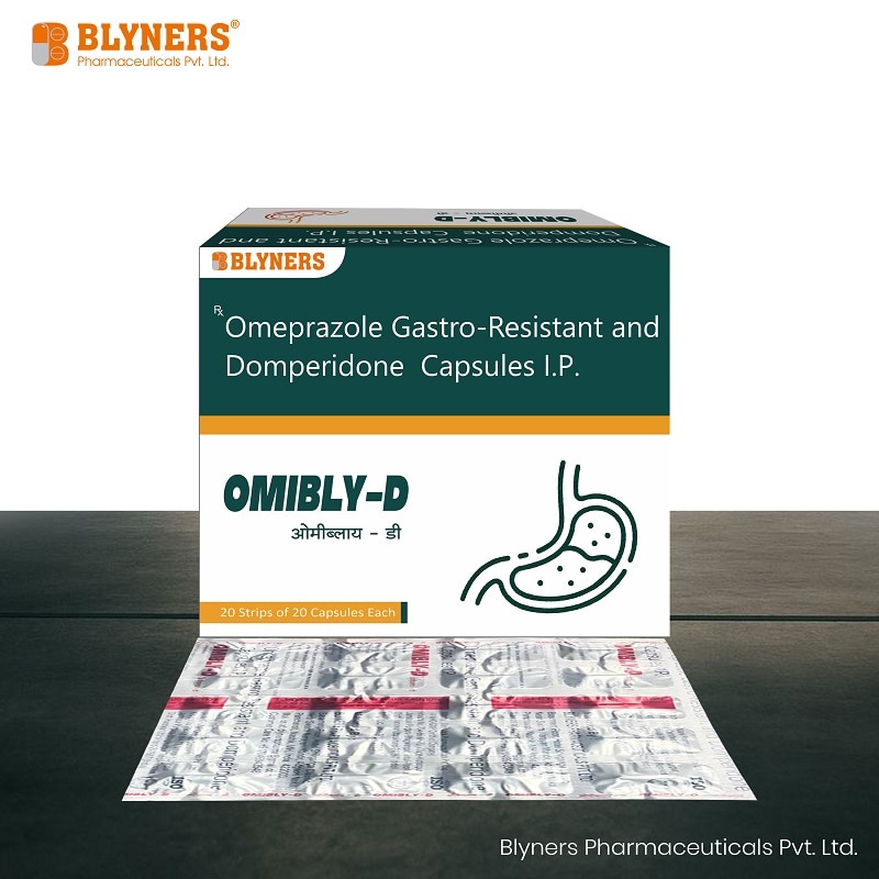 Omeprazole 20 mg and Domperidone 10 mg Capsules image 2