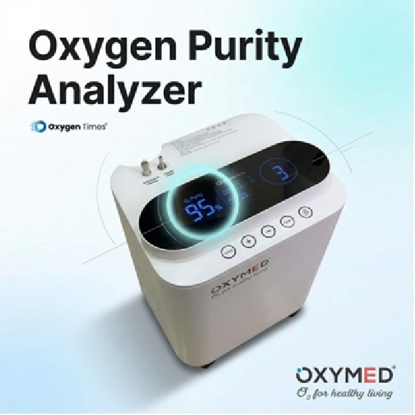 Oxymed Inteli 5 LPM Oxygen Concentrator with Smart SpO₂ Control | Ultra-Quiet image 5