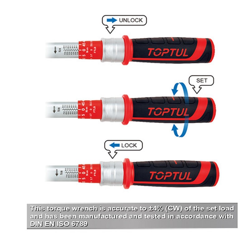 Mechanical Torque Wrench with Quick Release image 3