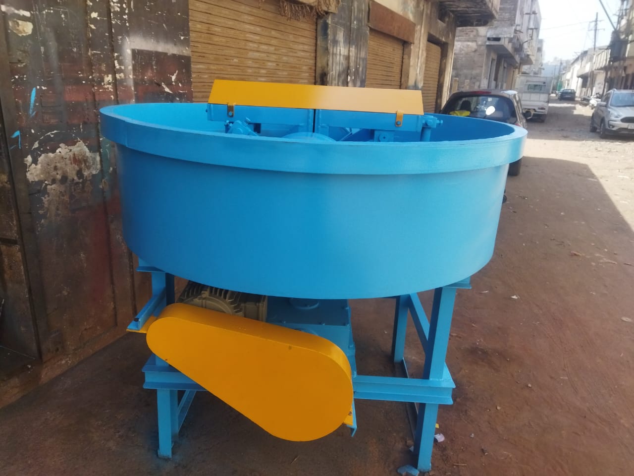 Industrial Pan Mixer Machine image 3