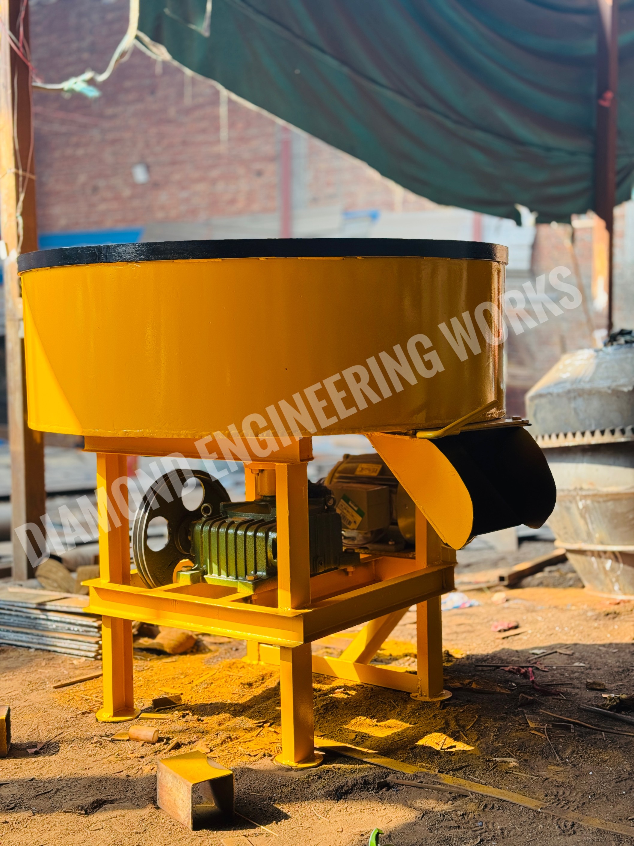 Industrial Pan Mixer Machine image 2